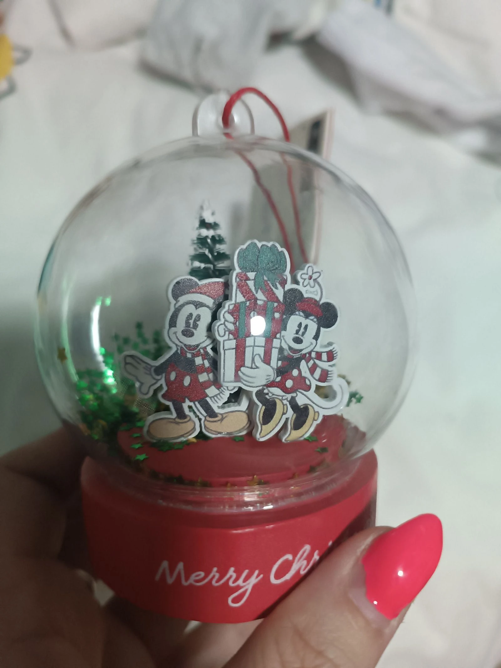 Bola de Natal com luz do Mickey Mouse – photo 2